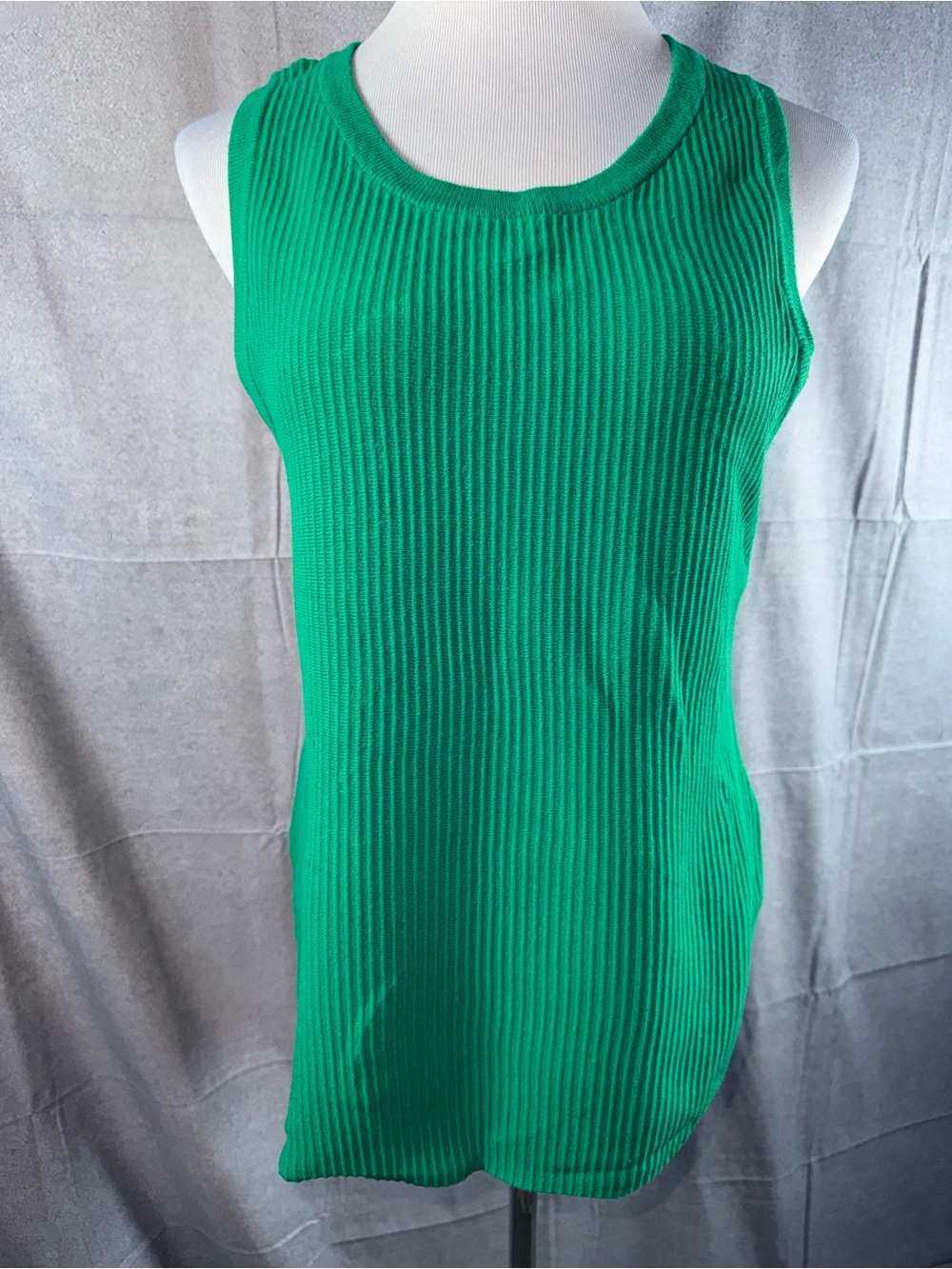 2544-Another Love Ribbed Tank Top in Green